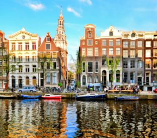 Amsterdam, Brussels & Paris